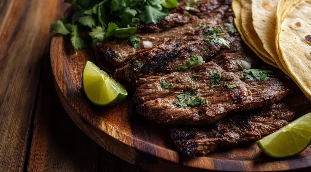 Mesquite-grilled carne asada plate